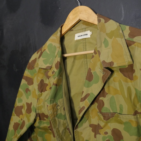Ojai Jacket in Arid Camo Dry Wax Size L - Picture 9 of 16